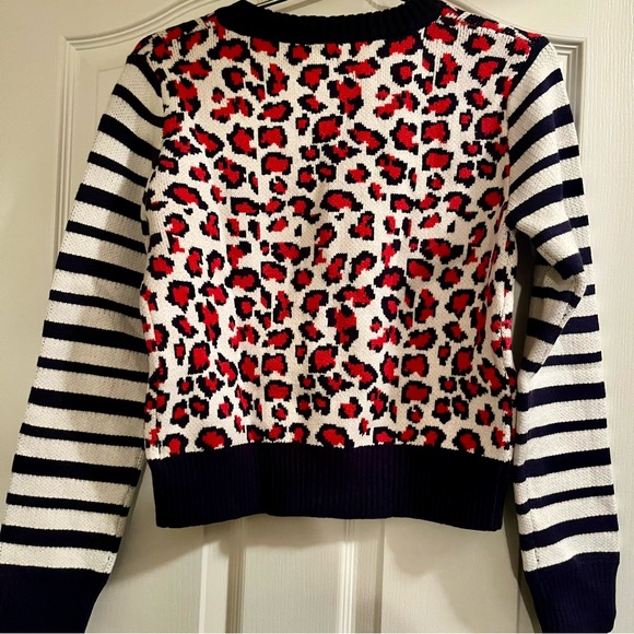 Leopard Patterned Button Up Cardigan - Picture 8 of 8